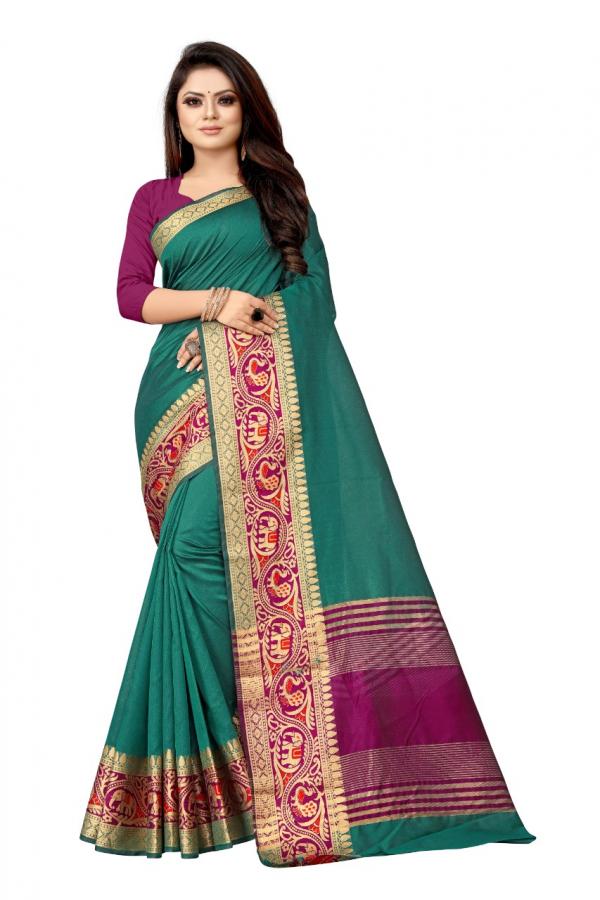 Crystal Vol-1 Art Silk Women Designing Style Saree